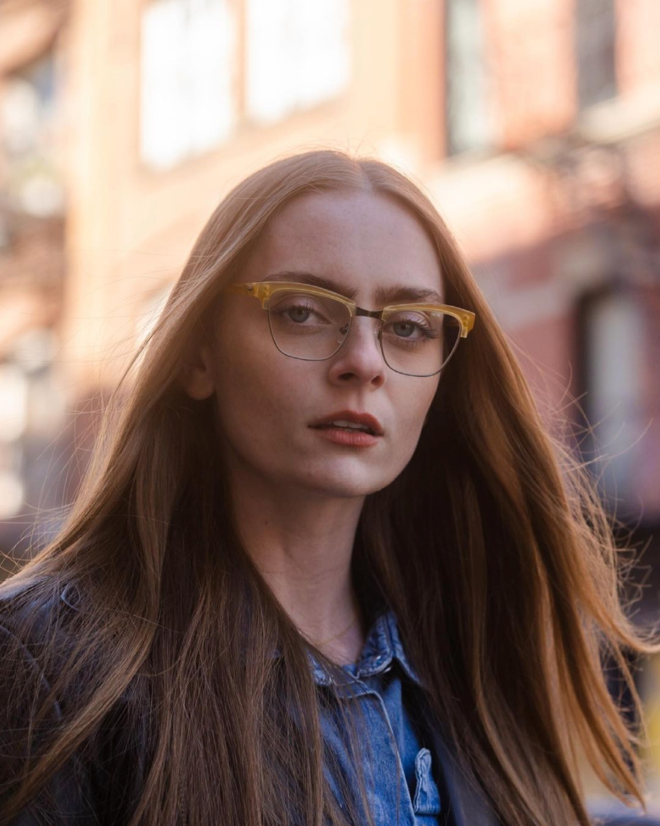 Eyewear History Metal Combination Frames Black Eyewear