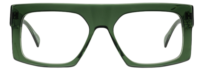 Green Transparent - Front