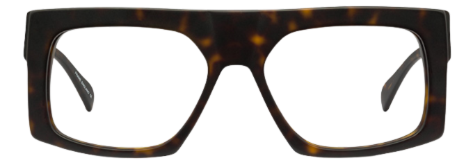 Matt Dark Tortoiseshell - Front