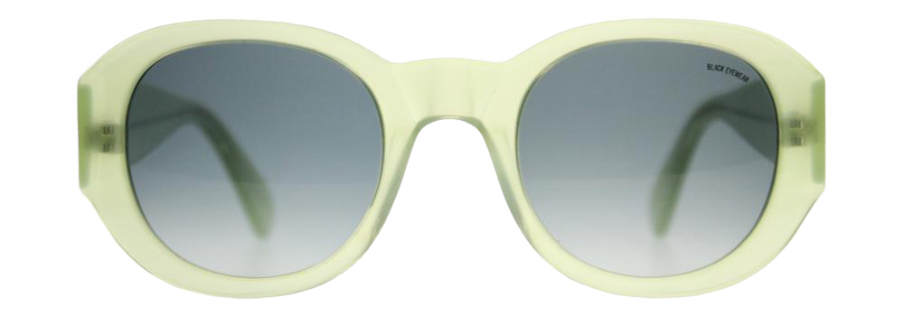 Lena Round Sunglasses – Black Eyewear - Main Image