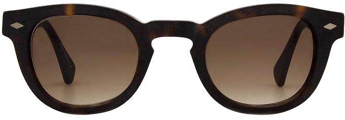 Matt Dark Tortoiseshell - Front