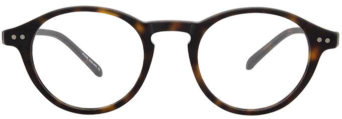 Matt Dark Tortoiseshell - Front