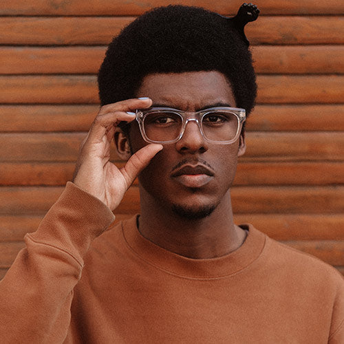 Black Eyewear Man: Xhosa Cole, Jazz musician