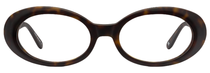 Matt Dark Tortoiseshell - Front