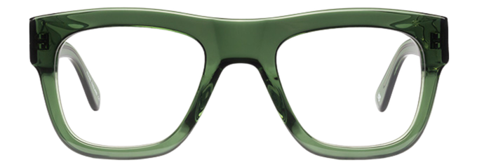 Green Transparent - Front