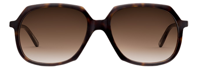 Matt Dark Tortoiseshell - Front