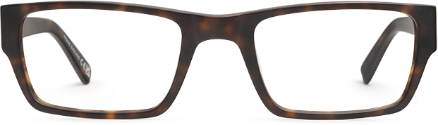 Matt Dark Tortoiseshell - Front