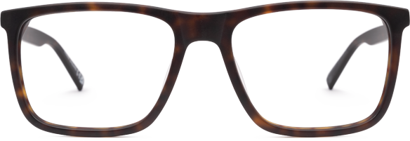 Matt Dark Tortoiseshell - Front