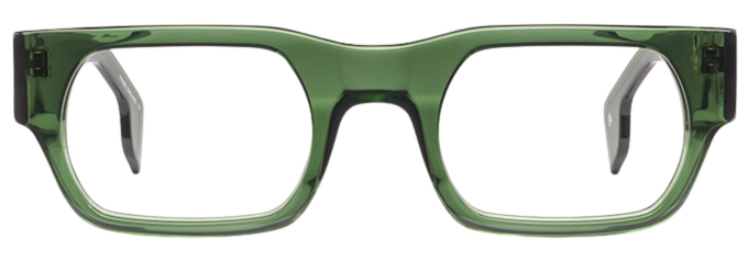 Green Transparent - Front