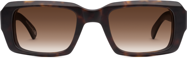 Matt Dark Tortoiseshell - Front