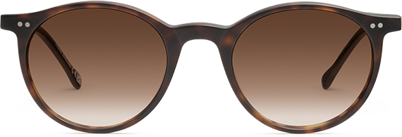 Matt Dark Tortoiseshell - Front