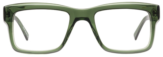 Green Transparent - Front