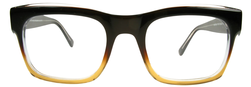 Two tone tortoise shell top glasses